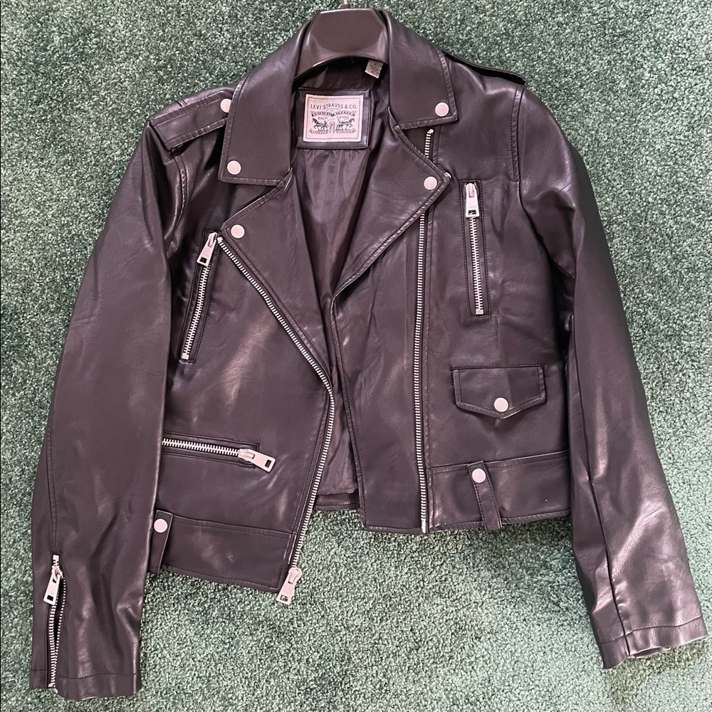 Levi’s Faux Leather Moto Jacket